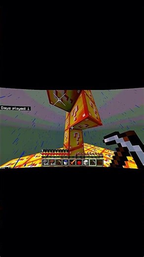 Minecraft Bedrock Edition "Lucky Block Sky block"