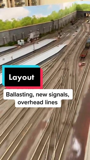 Starting to make progress on my layout, lots to do today ballasting, signals , have a great weekend #oogauge #trainmodels #hornby #trainspotting #bachmann #modeltrainlayout #hobby #dadsoftiktok #traintok #weekend #fyp