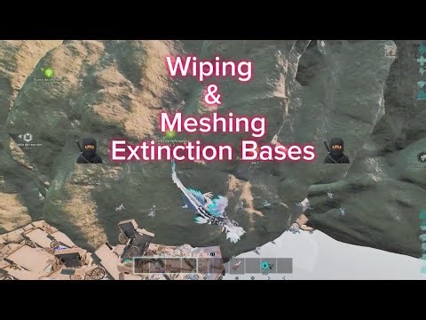 Wiping & Meshing Extinction Bases on Ark Asa Small Tribes PvP 🥷🏽