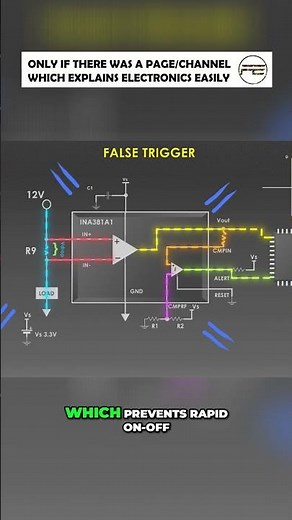 Stop False Alarms: Hysteresis Fixes Overcurrent Triggers with just resistor