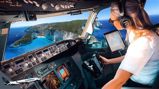 Boeing 737 gusty landing challenge