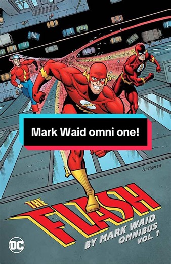 BUY THE OMNI!! (Mark Waid’s omni one) THE FLASH⚡️ #fyp #comictok #superheros #dc #theflash