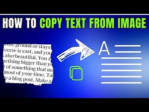 How to Copy Text from Image? Copy Text from Image LIKE A PRO with This Simple Trick!