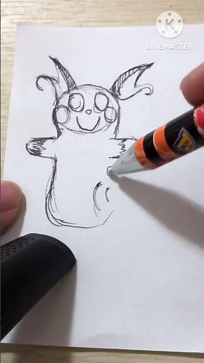 How to draw Raichu