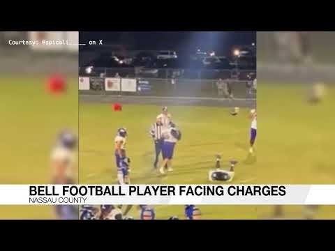 Florida high school football player arrested after hitting player in the head with his helmet