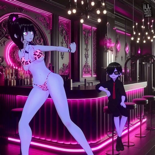 JiMathers : iLL WiLL PrEss on Instagram: "When you just hang out at the juice bar at the gym but your co-worker tries to motivate you to work out. 🤣 -New Foamy posted on YT -Pauline is trying to keep Steve on track for his New Year's Resolution of "going to the gym" 😂🤣 -Just goofin' off with random stuff here #gym #workout #vtuber"