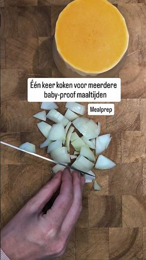 Mealprep voor je baby | pompoen linzen basis saus | pancakes | #babyfood