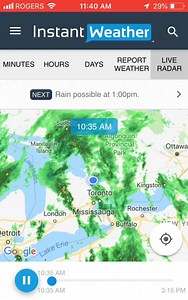 11K views · 55 reactions | ***The 1pm rain forecast is for Barrie as...