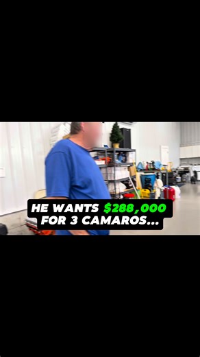 Seller wanted $288,000 for all three ’69 Z/28 Camaros. No rush. No hype. Just a slow, real deal. He said if I negotiated, I had to leave. I couldn’t leave without them. Green and blue are already sold off the waitlist. The red one is the last—posting soon | Rob Evans