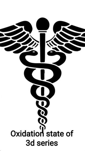 #oxidation state of 3d series