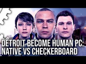 Comparison between Checkerboard 4K and Native 4k