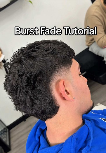 Burst Fade Tutorial: How to Cut a Mid Taper Fade
