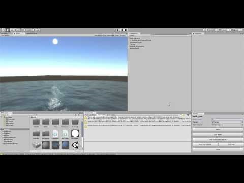 Unity: AQUAS Water Tutorial - Using Custom Code