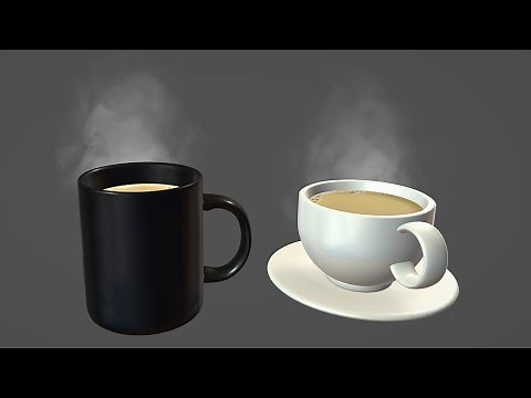 Steaming Hot Tea & Coffee for Unity