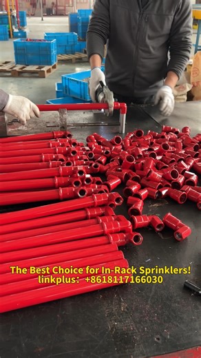 Traditional welding is dangerous and slow in tight spaces. Our Carbon Steel Press System is the game-changer for In-Rack Fire Protection. ✅ Safety: No open flame required—zero fire risk during installation. ✅ Speed: DN32 joints pressed in seconds. ✅ Reliability: Double-sealed for maximum safety. Whether it's a new warehouse or an upgrade, we provide the ultimate solution direct from our factory. 🏭 #InRackSprinklers #WarehouseSafety #FireProtection #CarbonSteel #PressFittings #FireFightingSystem