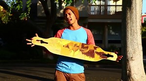 Watch Loaded Dervish Sama Flex 2 ﹙New 2015 Graphic﹚ Bamboo Longboard Deck With Grip Tape on Amazon Live