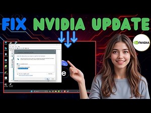 How To Fix Stuck NVIDIA UPDATE on Windows 10/11 - Quick Tutorial