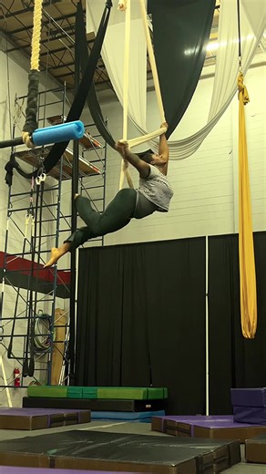 Aerial Silks, Sling, and Hammock in Circus