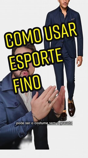 O QUE É / COMO USAR look Esporte Fino #modamasculina #estilomasculino