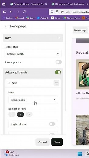 How to use advanced layouts on Substack #substack #substackhelp #substacktech #substackcoach