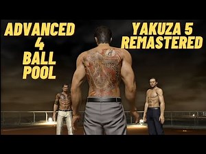 Advanced 4 Ball Pool - Yakuza 5 Remastered 100% Trophy Guide