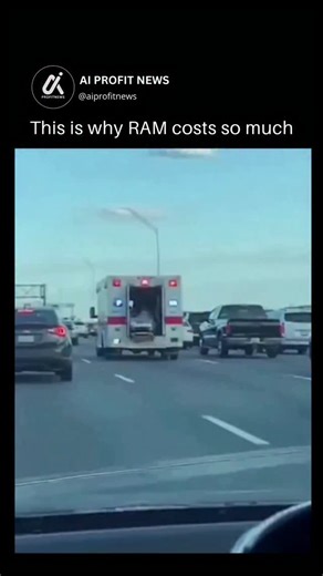 Artificial Intelligence News & Technology on Instagram: "Worth it? 😭🤣 RAM prices look disconnected from reality right now, and the reason has little to do with your PC and almost everything to do with AI eating up the global memory supply. Demand from AI data centers is outpacing supply, and chipmakers are prioritizing high margin memory like HBM, which leaves less capacity for consumer RAM and pushes prices higher. What are your thoughts on this? 🤔💬"