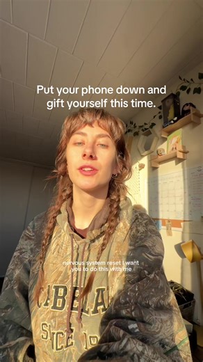 Gift your system this time. We spend so much time on high alert in full speed, take this time to slow down. #meditation #healing #nervousystemregulation