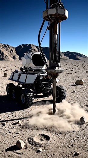 Rover Doing Drilling at Mars Hard Surface! #NASA #space #spaceexploration #SpaceTech #innovation #Space #starship #raptor #technology #research #development #SpaceX | Space Xplore