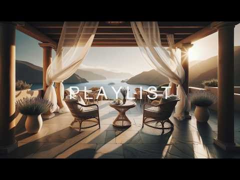Mediterranean Seaside Jazz 🌅🌊 Golden Hour Terrace Beats for Early Morning Work, Study & Focus