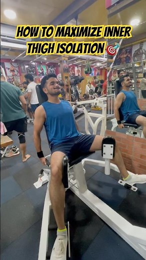 How to Seated Hip Adductor for Bigger Inner Thighs!