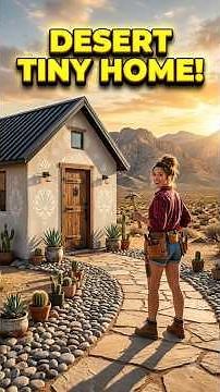 🧱🏡 CINDER BLOCKS TO COZY CABIN 😱 | Ultimate DIY Transformation
