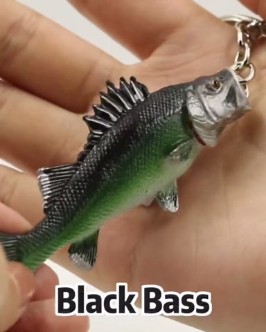 Realistic Fish Keychain | Fishing Lover Gift | Ocean Animal Keychain | Fisherman Gift | Unique Backpack Charm | Sea Life Keyring - Etsy