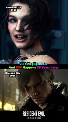 Actually, RE9 is Jill’s mistake 😂 👀