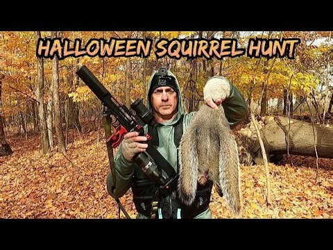 Halloween Squirrel Hunt With the EDgun Leshiy 2