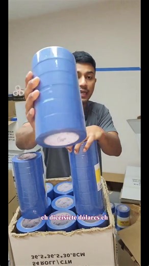 Versatile Blue Masking Tape for Indoor and Outdoor Use