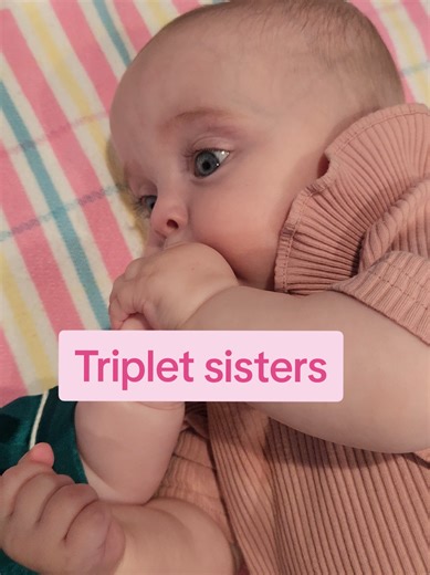 Triplet Sisters Visit Hospital Room