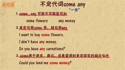 some和any用法详讲 小学英语语法学习 英语动画课
