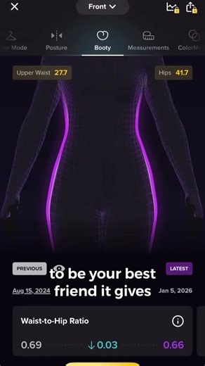See the Data | ZOZOFIT 3D Body Scanning App