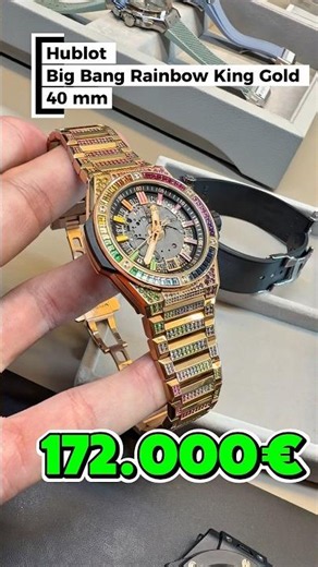 Pocas personas verán este Hublot en persona … 🔥🧐