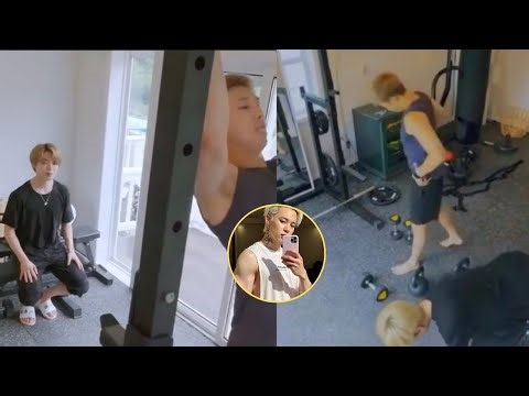 Jimin and RM Hit the Gym Together, Fans Amazed by Jimin’s New Body 💪🔥✨