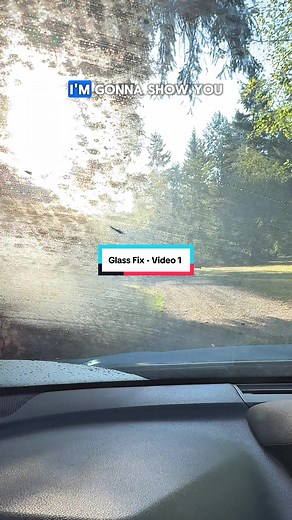 Windshield glass needs to be cleaned and polished every 3-6 months on your daily driver if you want real clarity! #detailer #detailing #cardetail #detailers #cardetailing