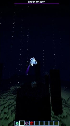 Minecraft Airstrike TNT Defeats Ender Dragon 💥😱