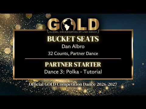 GOLD 2026 Partner Starter - Dance 3: Polka "Bucket Seats" - Tutorial without music
