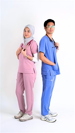 The Scrub Expert on Instagram: "Who says scrubs can’t look good and keep up with you? 🏃🏻‍♀️ From timeless cuts to stretch-ready comfort, Medipro Scrubs are made for the demands of real workdays 💪 ☁️ Classic Series Navy Blue • Pebble Grey • Periwinkle ☁️ Stellar Stretch Series Charcoal • Ballet • Breeze Reliable comfort. Everyday confidence."