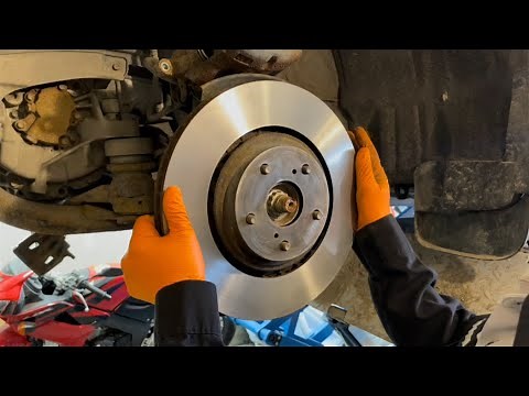 2010-2015 Lexus RX350 RX450h Front Brake Pads And Rotors Replacement Instructions