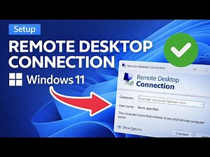 How To Setup Remote Desktop Connection on Windows 11 ( FULL GUIDE - RDP Setup )