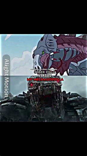 Cyber Zilla VS MV Mechagodzilla #shorts #godzillatheseries #monsterverse #1v1