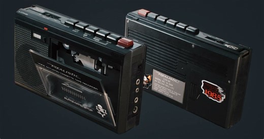 Creating Realistic CTR-85 Recorder in 3D with Unreal Engine 5