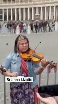 WATCH: Metis fiddlers play in Vatican City | CTV News in Rome #shorts