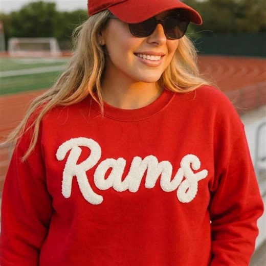 Custom Sports Team Sweatshirt | Team Name Crewneck | Game Day Apparel | Fan Gift for Him or Her | School Spirit Clothing - Etsy